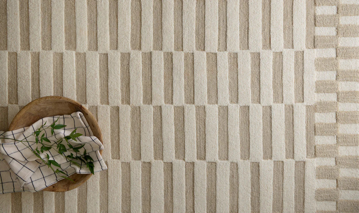 Bradley Ivory / Beige Runner 2'-6" x 7'-6"