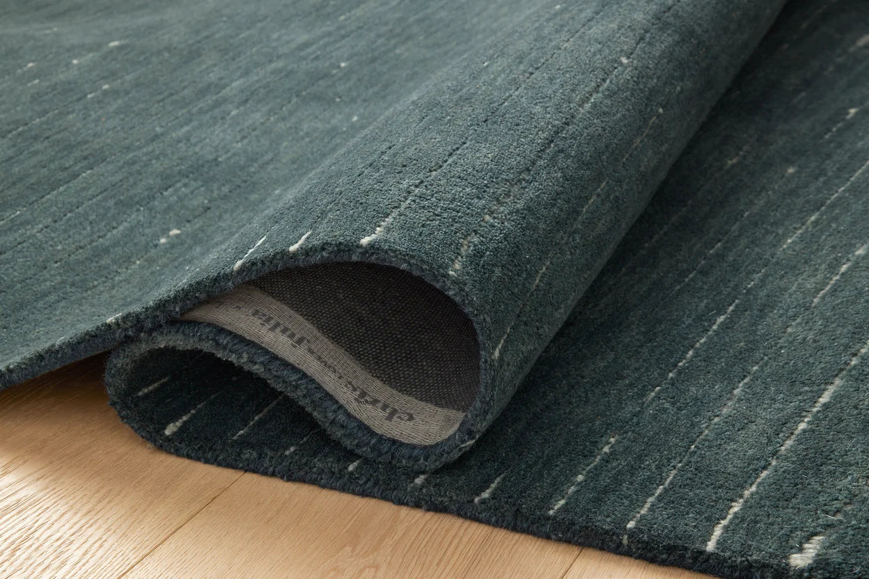 Henry Denim / Ivory Rug 9'-3" x 13'