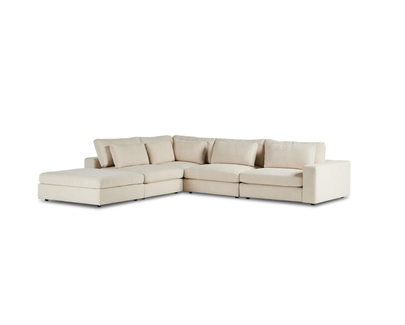 Bloor 4-Piece Sectional W/ Ottoman