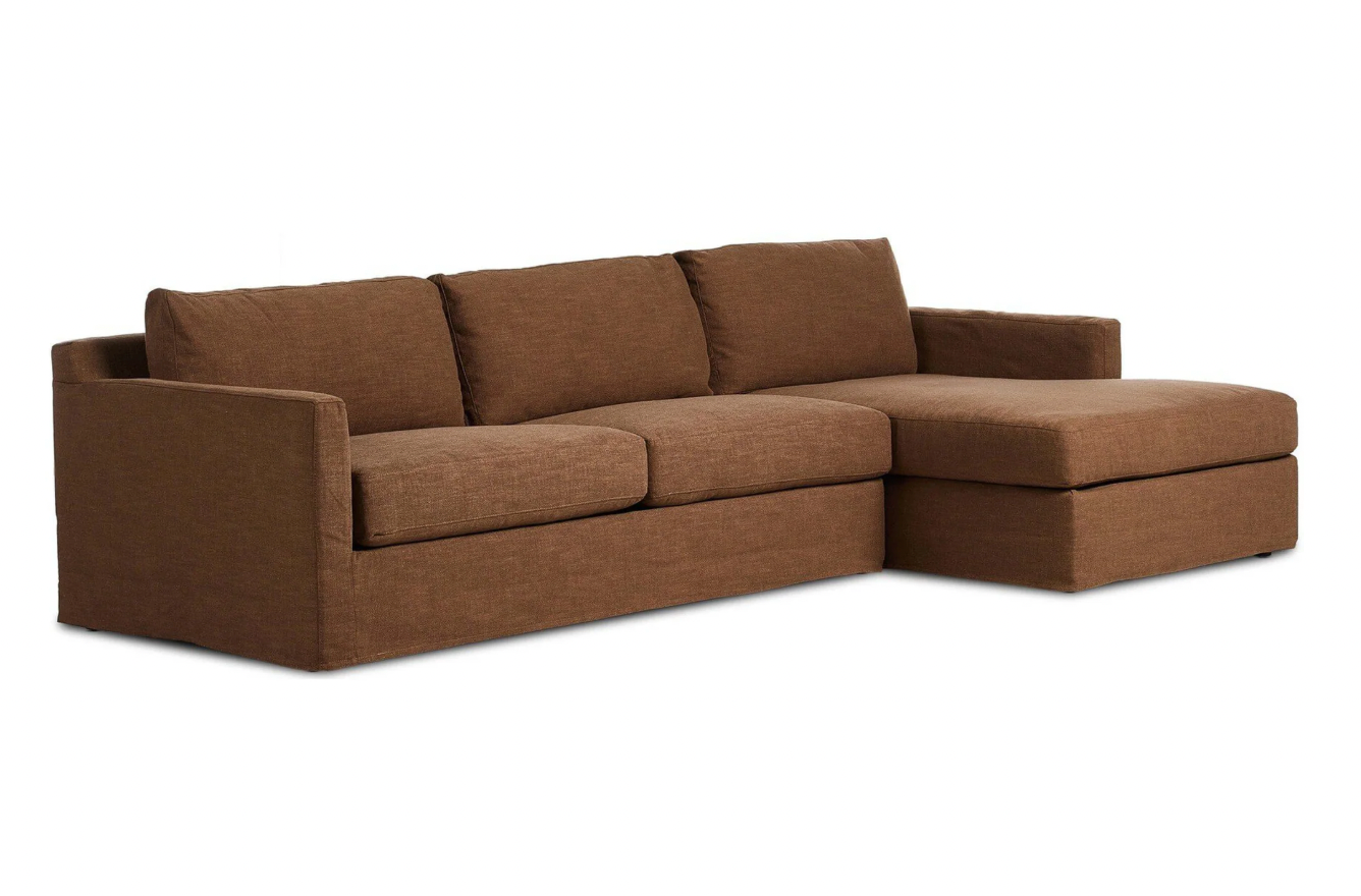 Hampton 2-Piece Slipcover Sectional