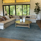 Henry Denim / Ivory Rug 9'-3" x 13'