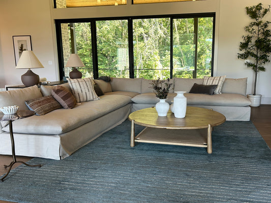 Grant  Slipcover Sectional 3-Piece L-Shaped