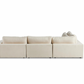 Bloor 4-Piece Sectional W/ Ottoman
