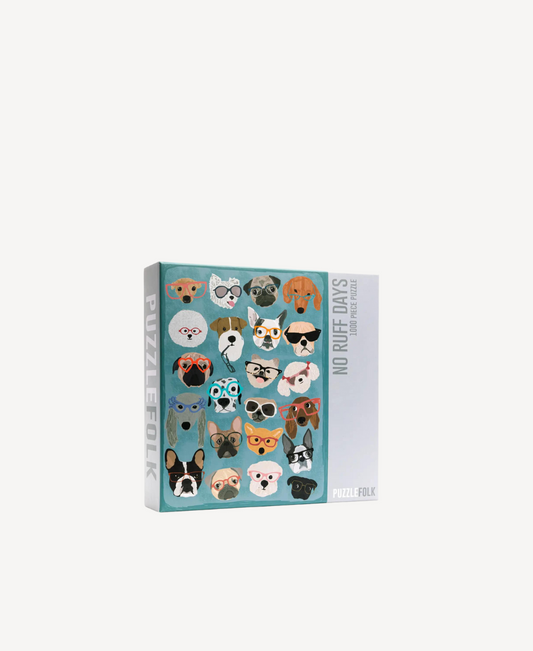 No Ruff Days Dogs Puzzle