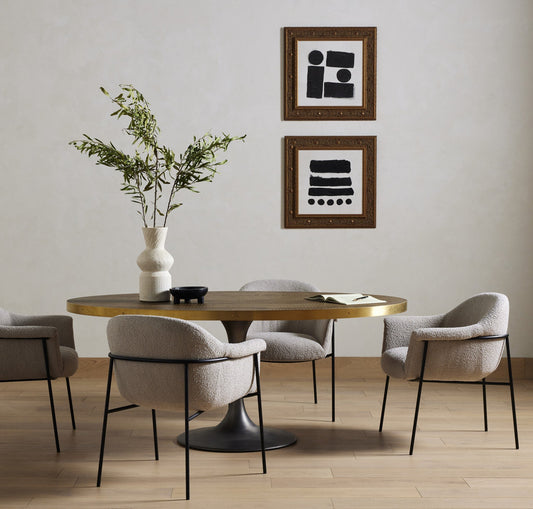 Evans Oval Dining Table
